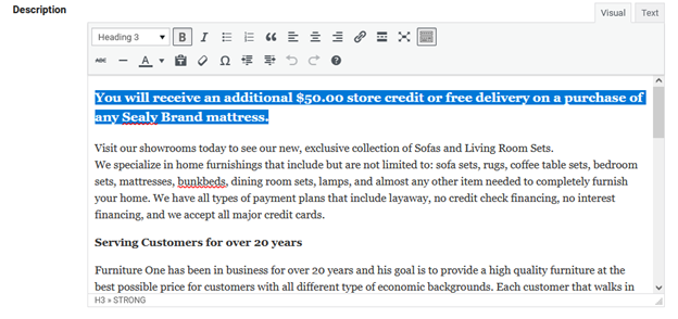yougotagreatdeal-ad-builder-tips-4-modify-text