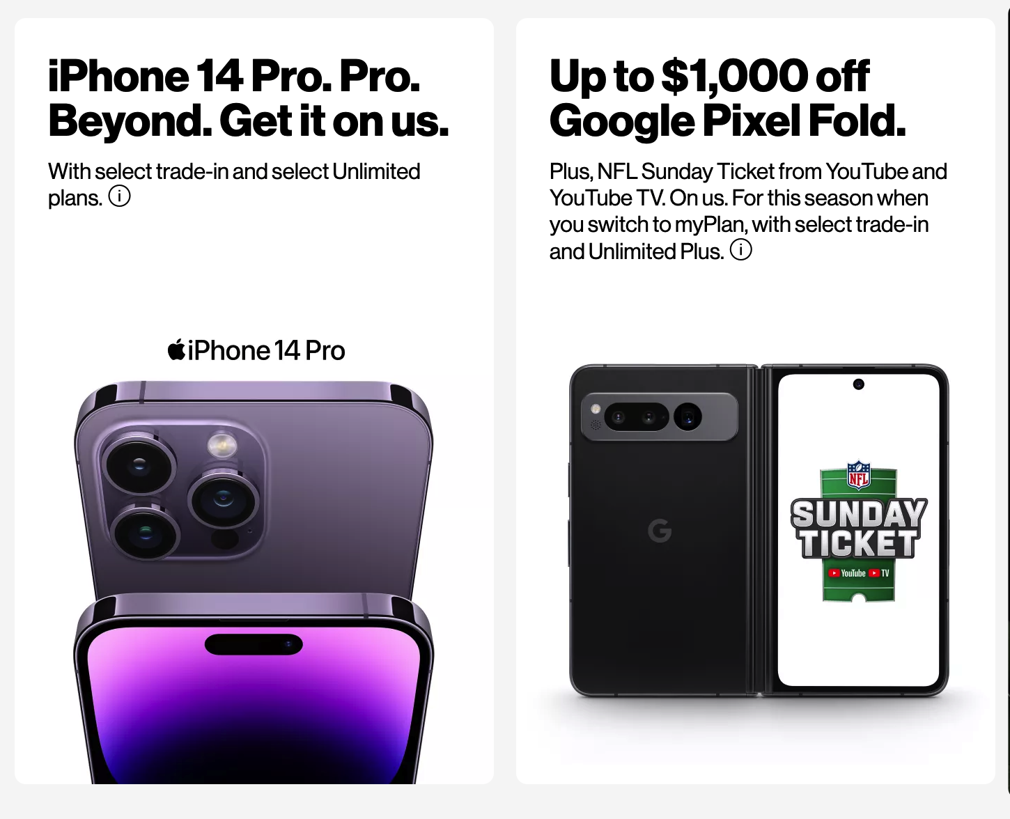 Verizon – Great Deals Today!